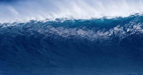 Massive Empty Wave Video stock 262090005