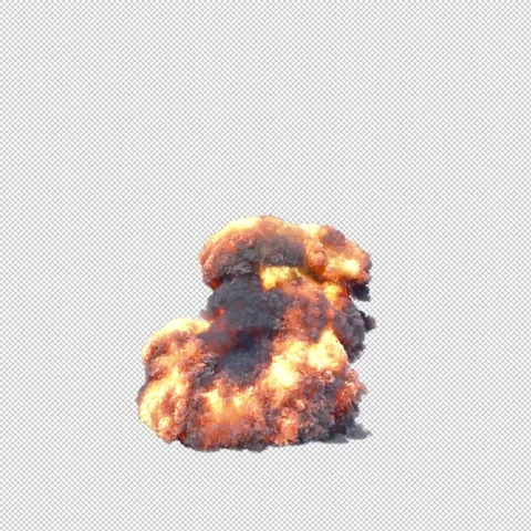 Massive Explosion On Alpha Video stock 279198485