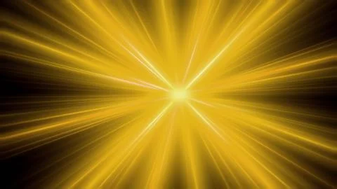 A massive explosion of the planet with smooth rays Stock Illustration