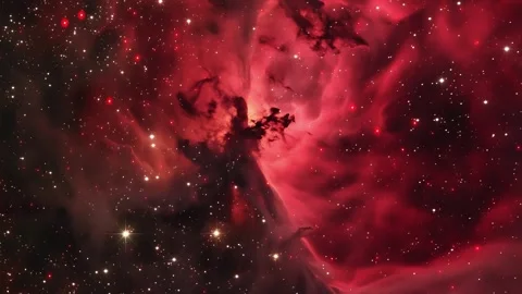 Massive galaxy in deep space 스톡 동영상 303607533