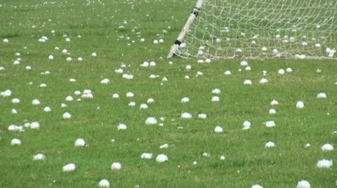 Massive Hail 스톡 동영상 54756832