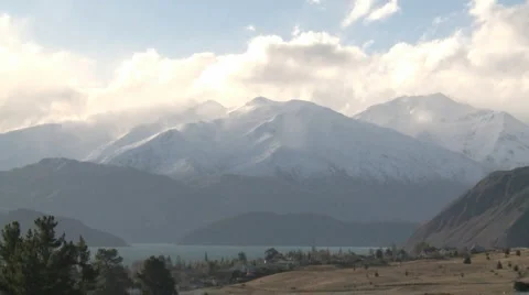 Massive mountain Stock Footage 2217172