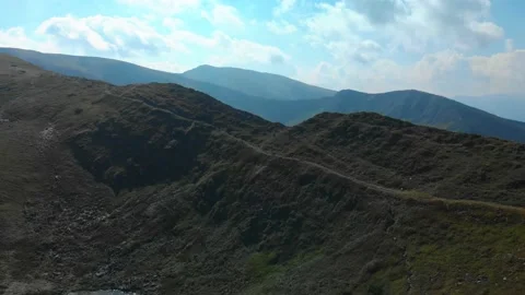 Massive mountain range Stock Footage 157737574