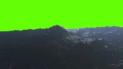 Massive ocean waves on green background, | Stock Video | Pond5
