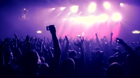 Massive party Stock Footage 61830179