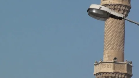 Massive protests in Tahrir Square demanding freedom and justice in Egypt Stock Footage 114848644