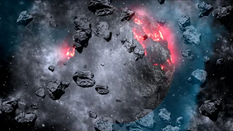 Massive star - Red giant. Evolution of stars. Stock Footage 134768068