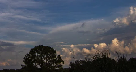 Massive Thunderstorm Moving In (2160p 23.976) Stock Footage 277347729