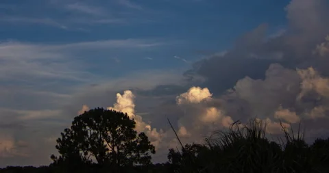 Massive Thunderstorm Moving In (2160p 25fps) Stock Footage 277347730