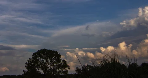 Massive Thunderstorm Moving In (2160p 29.97) Stock Footage 277348008