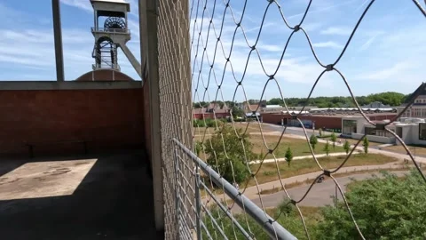 Massmechelen Inside Mining Tower Belgium 스톡 동영상 221716492