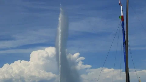 Mast and Jet Stock Footage 137111654