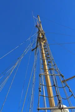 Mast from below Stock Photos