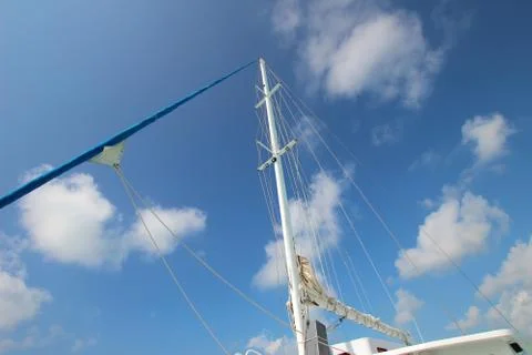 Mast sailing Foto stock