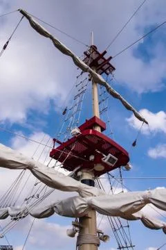 The mast ship Stock Photos