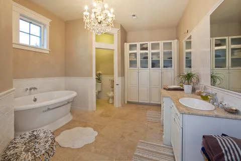 Master Bath Stock Photos