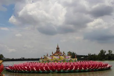 The master Buddha's relics Stock Photos
