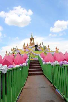 The master Buddha's relics Stock Photos