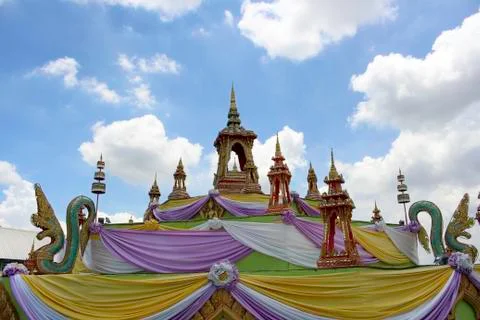 The master Buddha's relics Stock Photos