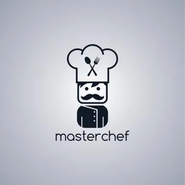Master chef cartoon Stock Illustration