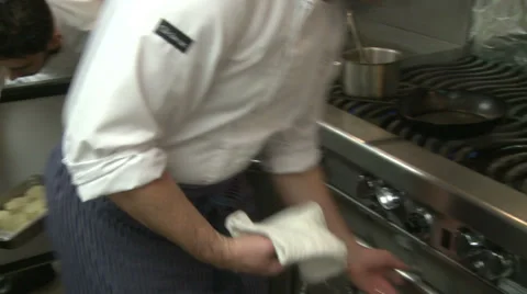 Master Chef at work (5 of 7) Stock Footage 32021970