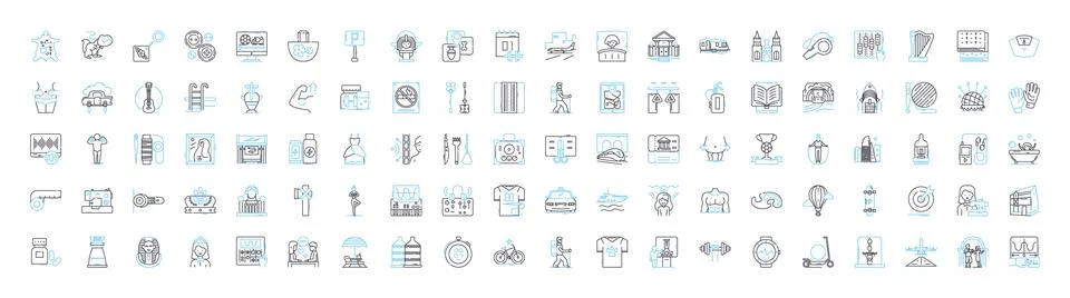 Master Classes vector line icons set. Masters, Classes, Learning, Instruction Stock Illustration