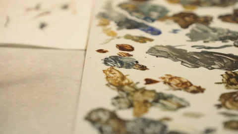 The master creates an eye prosthesis Stock Footage 157508223