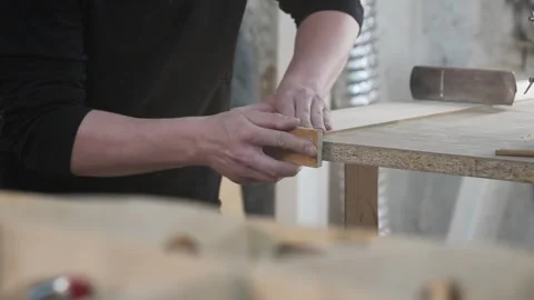 Master dub Board blanks for surf Board Stock Footage 132669201