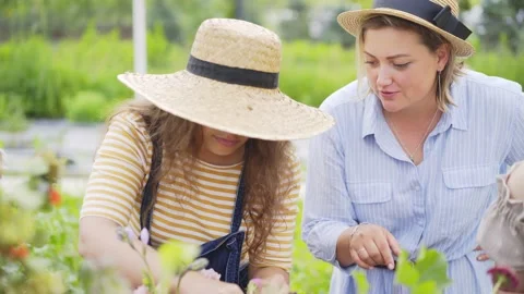 Master explains how to make bouquet at floral masterclass Stock Footage 147718441