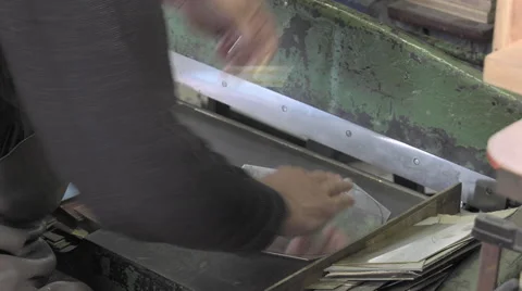 Master goldsmith working with silver Video stock 60610709