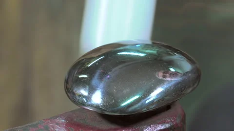 Master goldsmith working with silver Video stock 60615436