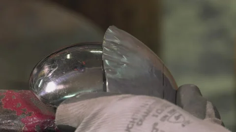 Master goldsmith working with silver Stock Footage 60616143