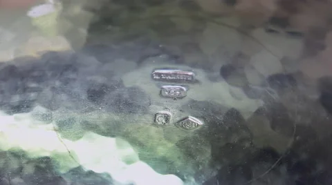 Master goldsmith working with silver Stock Footage 60622905