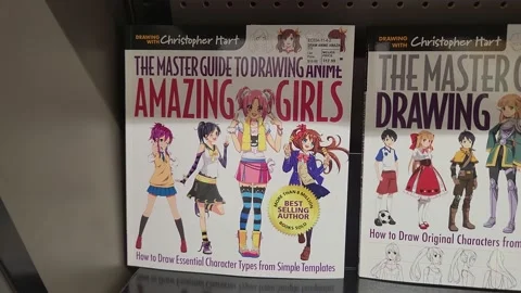 The Master Guide to Drawing Anime Amazin... | Stock Video | Pond5