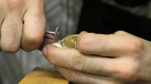 Master Jeweler Stock Footage