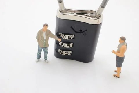 A  master key encoding. Image use for background security system, hack, Foto stock