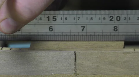 Master luthier guitars at work Video stock 60584628