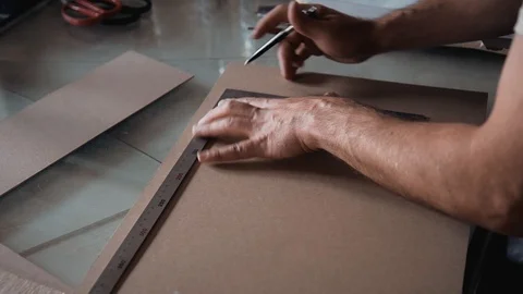 The Master Makes a Book Stock Footage 129463569