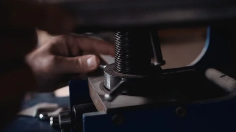 The Master Makes a Book Stock Footage 129463873