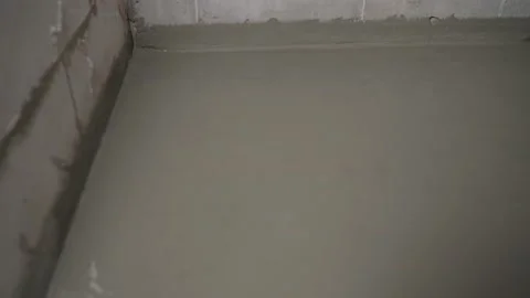 The master processes the floor with a brush. Stock Footage 130982476