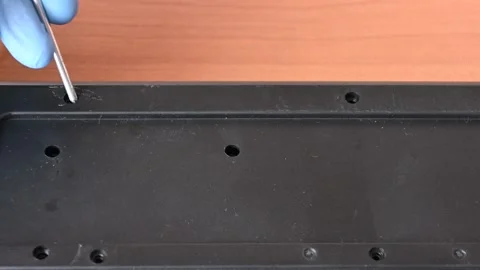 Master screwing screws Stock Footage 182069704