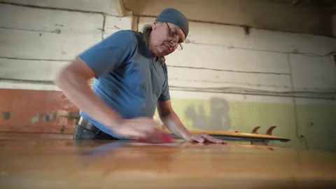 Master scurit Board EPS Board in the workshop Stock Footage 133026276