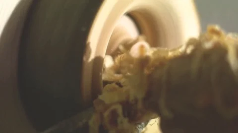 Master sharpening on a lathe wood Vidéo 83196693