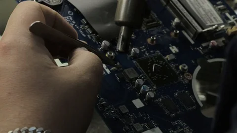 The master solder the gasket burner Stock Footage 101295908