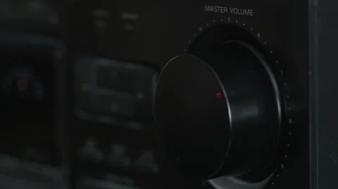 Master Volume Knob Max Auto Pull Wide Vídeos de archivo 47265155