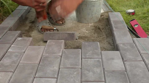 Master worker foreman makes road - 2 Vídeos de archivo 32757762