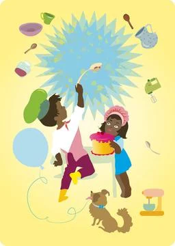 MasterChef party Stock Illustration