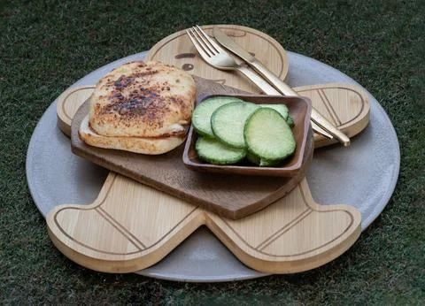 A masterclass in culinary balance, this dish transforms breakfast into an a.. Stock Photos