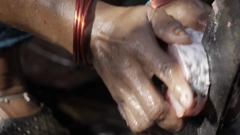 Mastering the Art of Fish Cutting  A StepbyStep Guide for Precision and Stock Footage 324003803