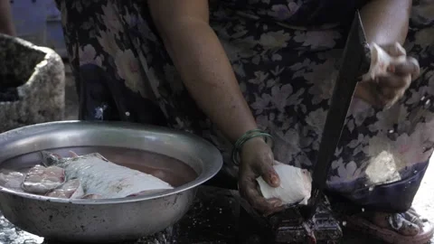 Mastering the Art of Fish Preparation  A StepbyStep Guide to Perfecting Your Stock Footage 324002572